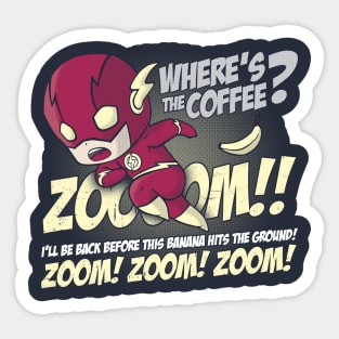 SPEED COFFEE Sticker